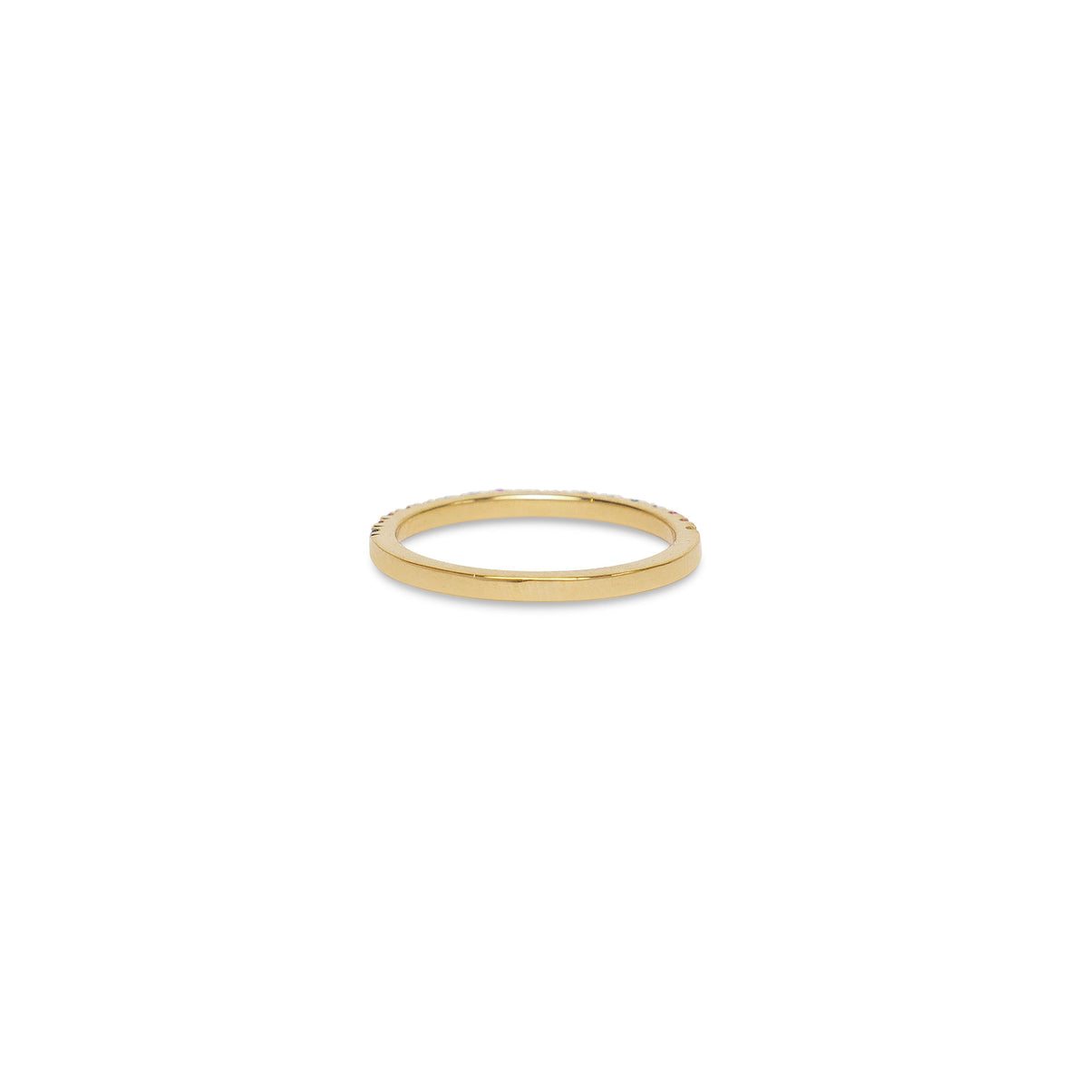 Bague en saphir de couleur de qualité supérieure