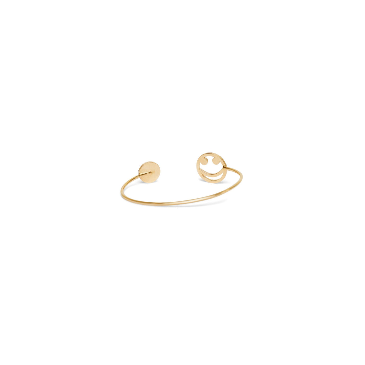 Bracelet Smiley en or