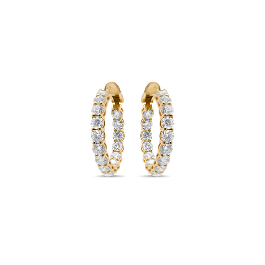 Créoles Infinity Diamond