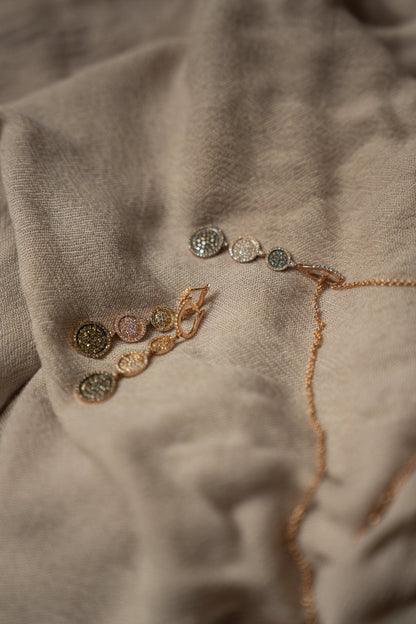 Cognac Diamond Necklace