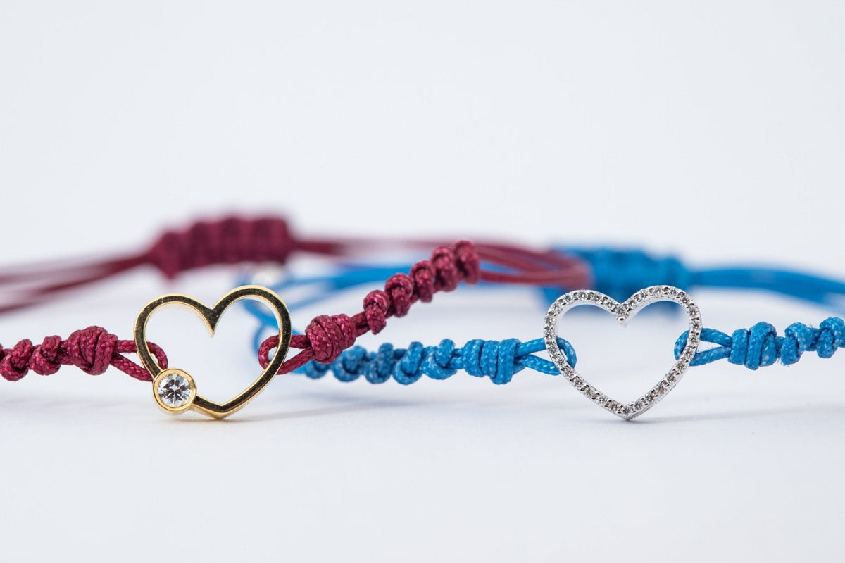 Diamond Heart Bracelet