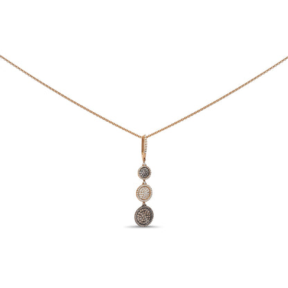 Cognac Diamond Necklace