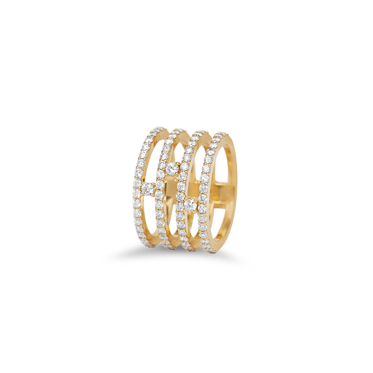 Rose Gold Stacked Ring