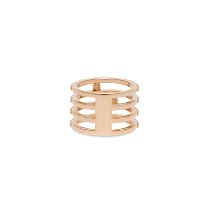 Rose Gold Stacked Ring