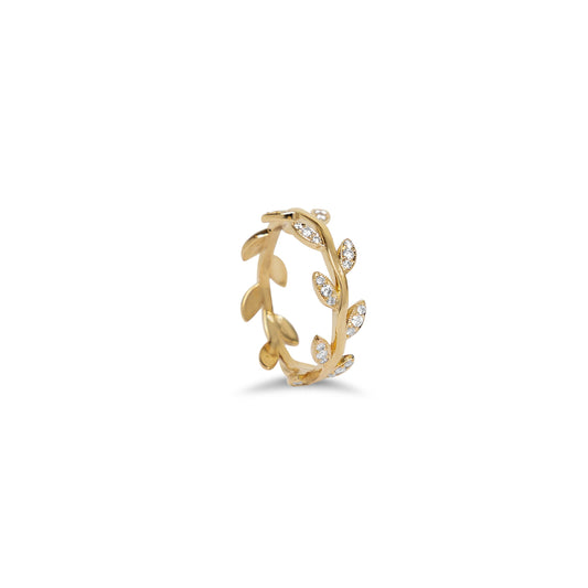 Gold Leaf Ring