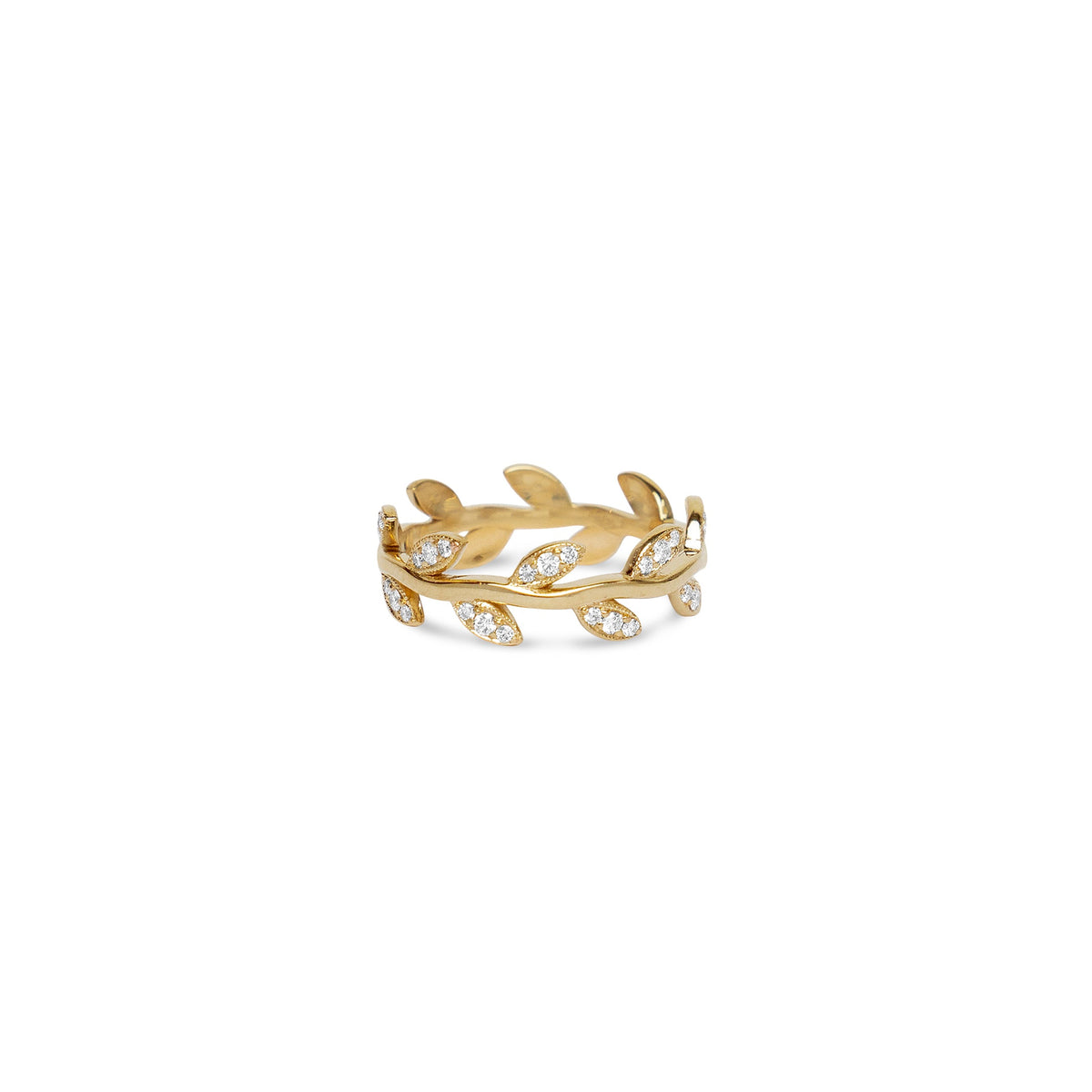 Gold Leaf Ring