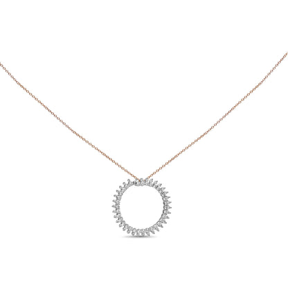 Diamond Halo Necklace