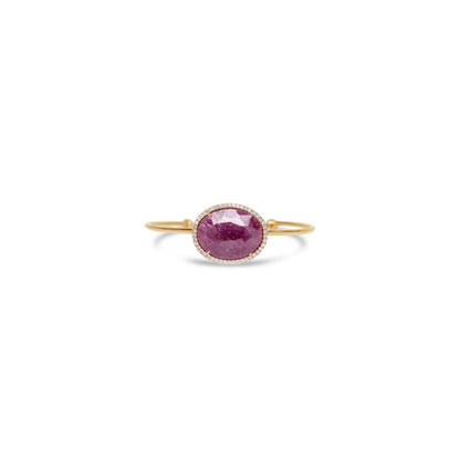 Sliced Ruby Bracelet