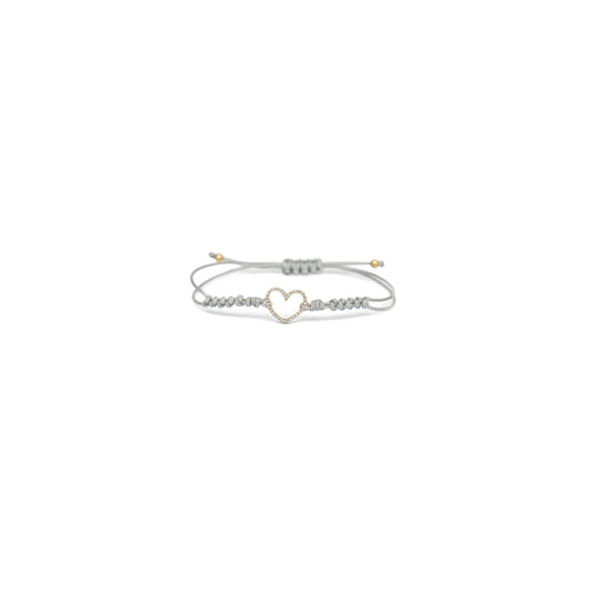 Diamant-Herzarmband