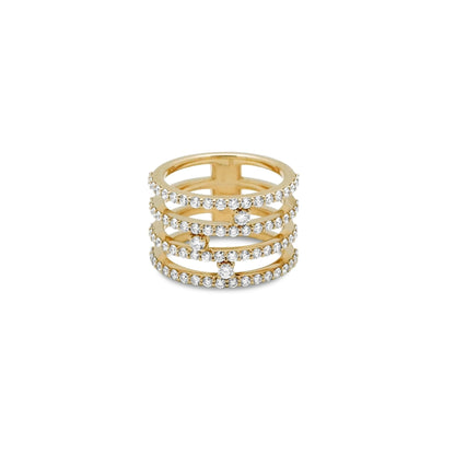 Rose Gold Stacked Ring