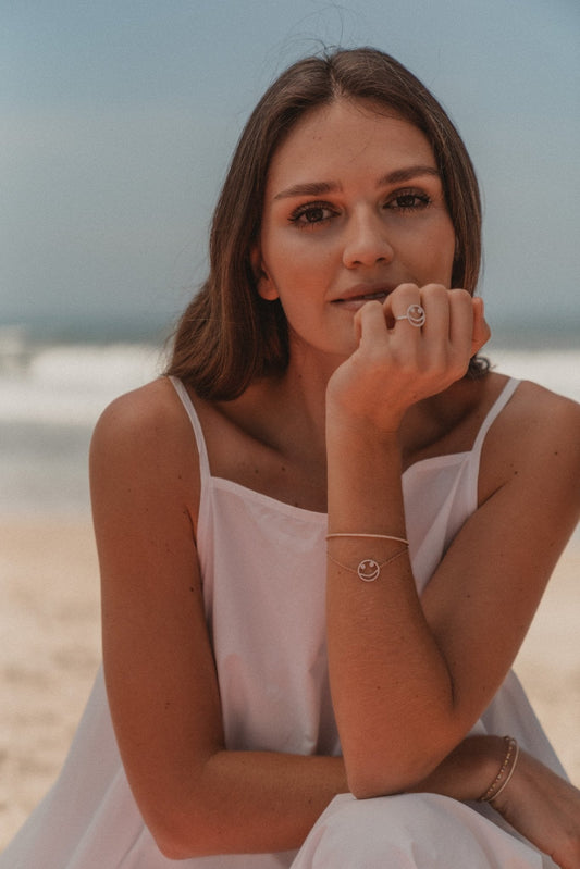 Smiley-Armband