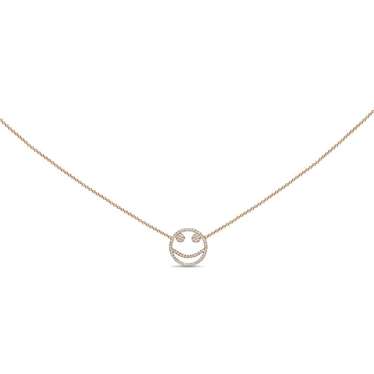 Collier Smiley en diamant