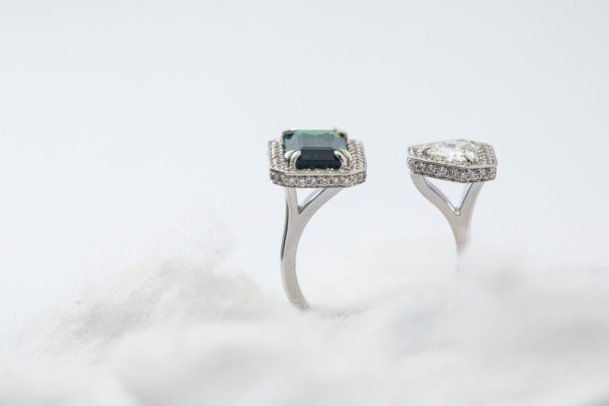 Two Stone Diamond Ring