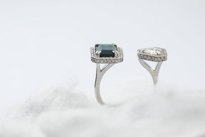 Two Stone Diamond Ring