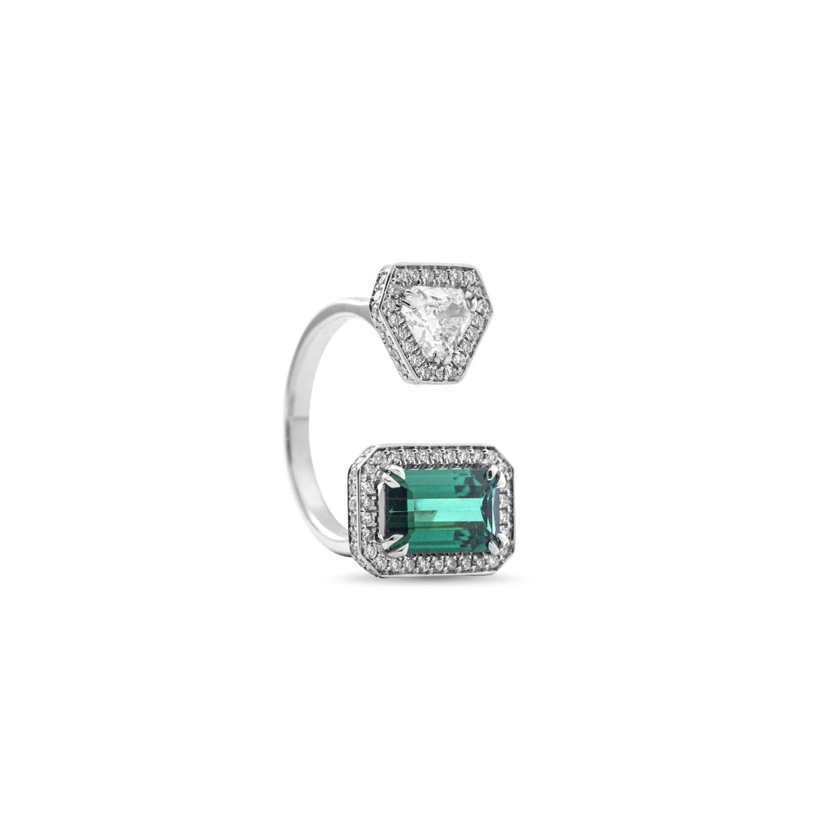 Two Stone Diamond Ring